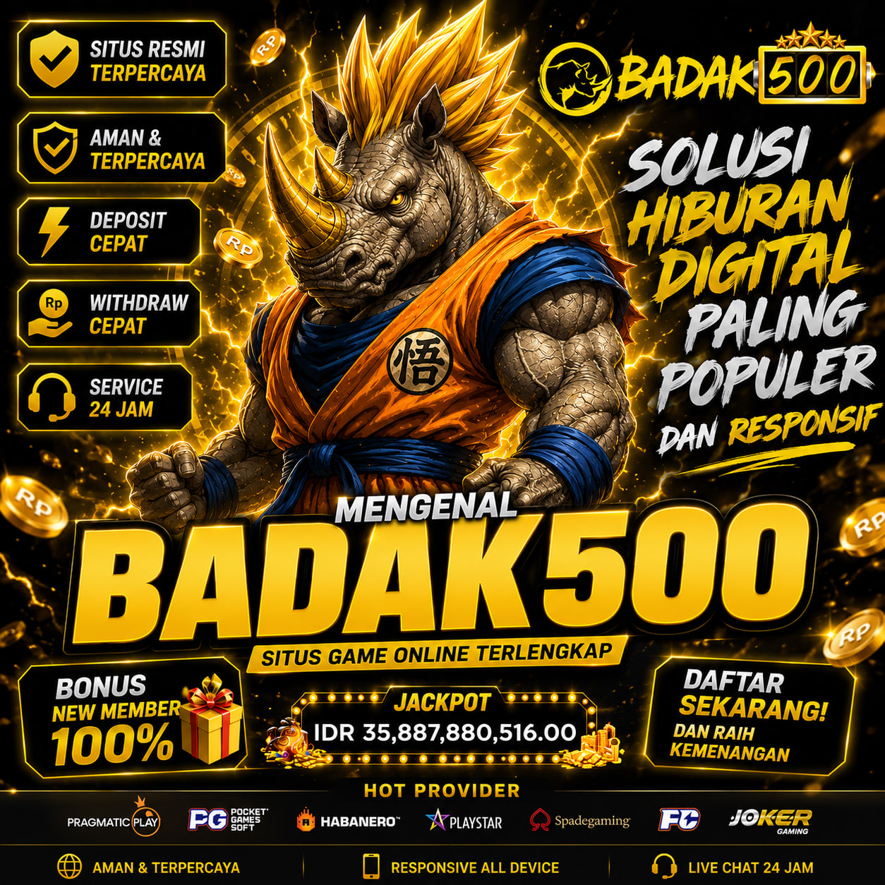 BADAK500: Solusi Hiburan Digital Paling Populer dan Responsif
